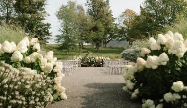 Ideas para una ceremonia al aire libre